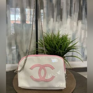 Precision Patent Crossbody Bag